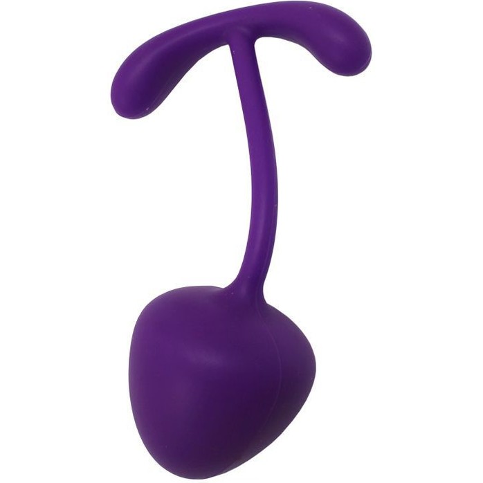 Фиолетовый вагинальный шарик Sweet Apple. Фотография 2.