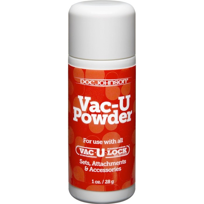 Присыпка Vac-U Powder для легкого вкручивания насадок на плаг Vac-U-Lock - 28 гр - Vac-U-Lock