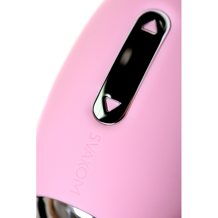 Розовый вибростимулятор клитора Cookie с подвижными щупальцами. Фотография 11.