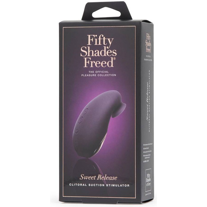Клиторальный стимулятор Sweet Release Rechargeable Clitoral Suction Stimulator - Fifty Shades Freed. Фотография 8.