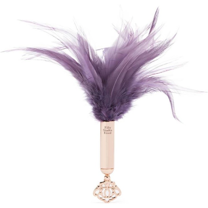 Пуховая кисточка Cherished Collection Feather Tickler - 24 см - Fifty Shades Freed
