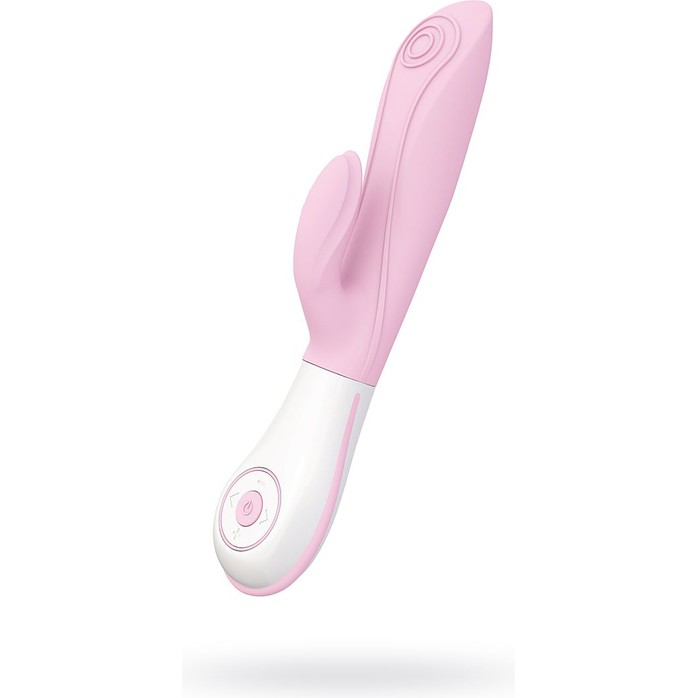 Нежно-розовый перезаряжаемый вибратор OVO E7