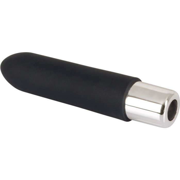 Чёрный мини-вибратор Lust Mini Vibrator - 9,6 см - Lust. Фотография 2.