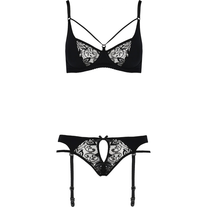 Сексуальный комплект Pauline с цветочным кружевом. Фотография 3.