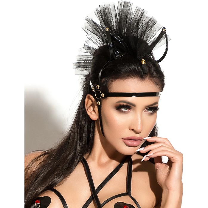 Маска с ушками Queen of hearts Allure. Фотография 3.