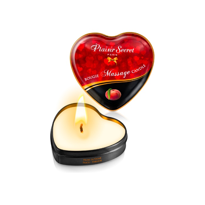Массажная свеча с ароматом персика Bougie Massage Candle - 35 мл