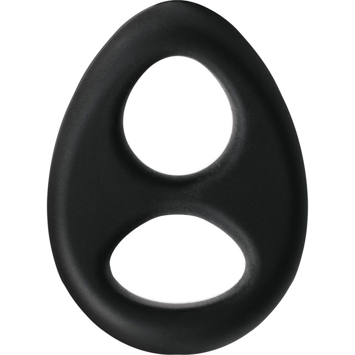 Эрекционное кольцо с двумя отверстиями Renegade Romeo Soft Ring - Renegade