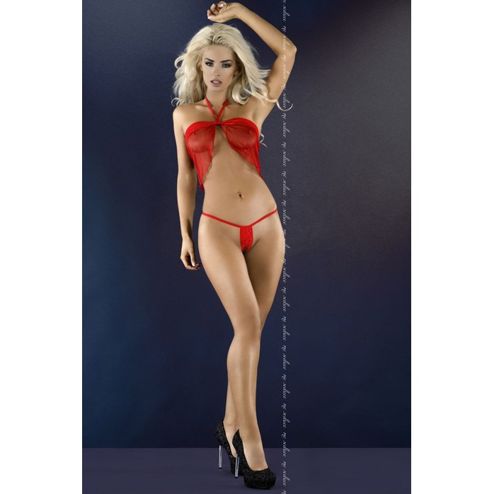 Сексапильный тюлевый комплект Diana из 2 предметов. Фотография 3.