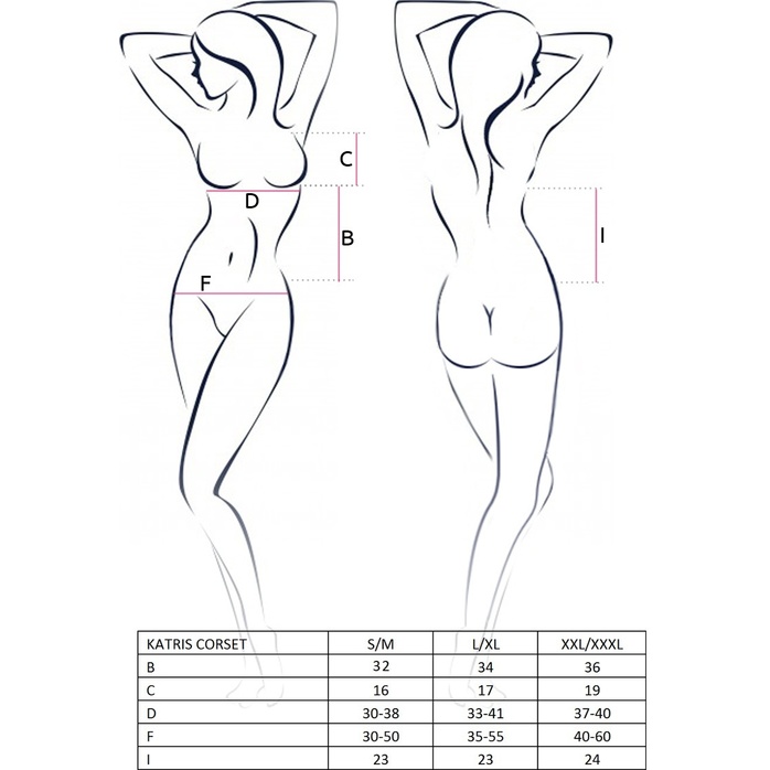 Корсаж Katriss из сетки со шнуровкой. Фотография 3.