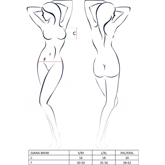 Игривый комплект Giana с разрезами, бантиками и рюшками по краю. Фотография 8.