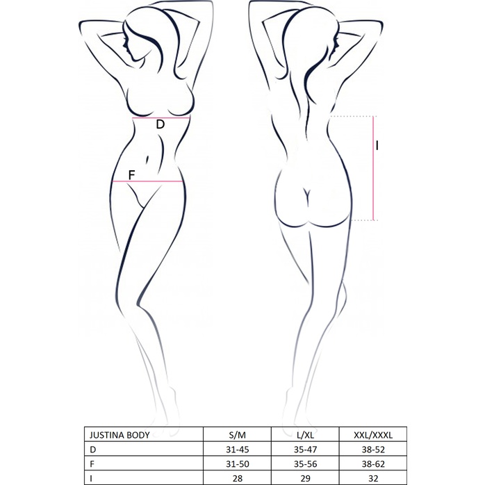 Откровенное боди Justina с интимным доступом. Фотография 5.
