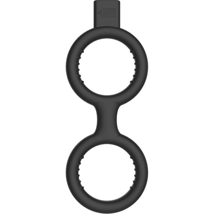 Кольцо с электростимуляцией E-Stimulation Cock Ring with Ballstrap - Electroshock