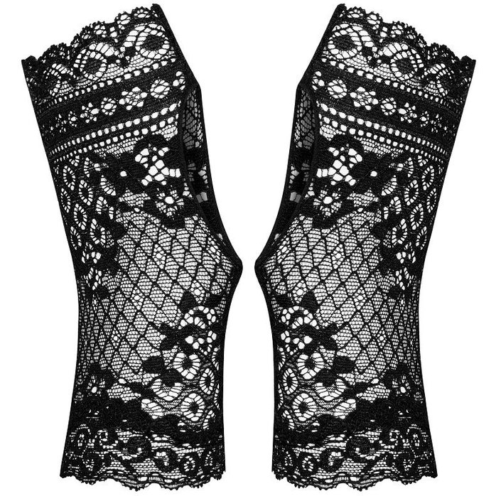 Коротенькие кружевные перчатки-митенки Picantina - Sexy. Фотография 2.