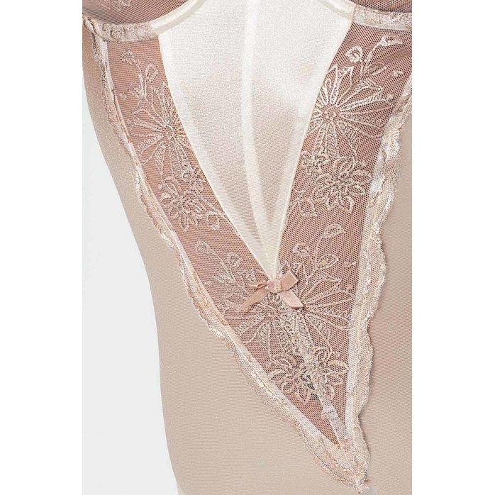 Боди Lotus с V-образной кружевной вставкой. Фотография 6.