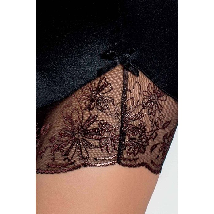 Облегающая сорочка Brida с кружевным лифом и вырезом на спинке. Фотография 6.