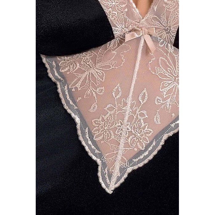 Соблазнительная сорочка Lotus с кружевами на лифе. Фотография 2.