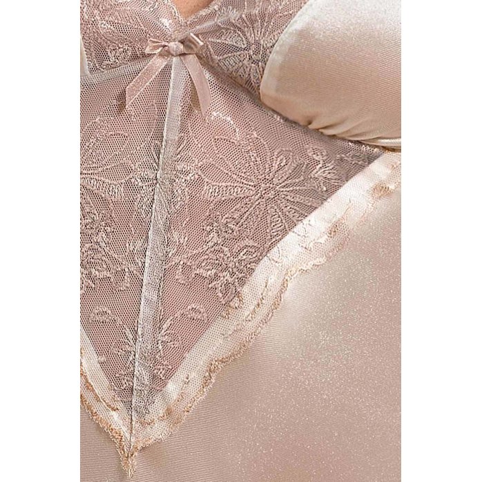 Соблазнительная сорочка с кружевами на лифе Lotus. Фотография 5.