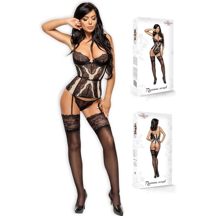 Шикарный корсет Ravenna с тонким пояском. Фотография 3.