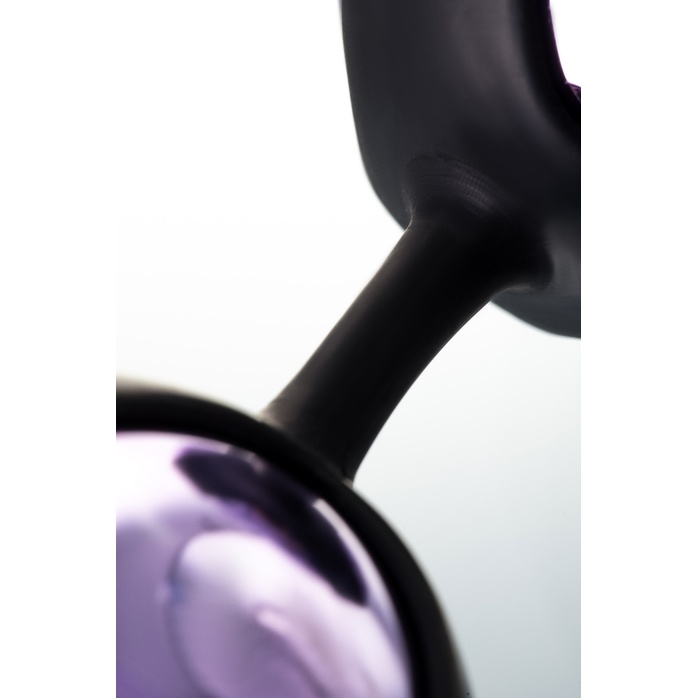 Фиолетово-чёрный набор вагинальных шариков TOYFA A-toys. Фотография 9.