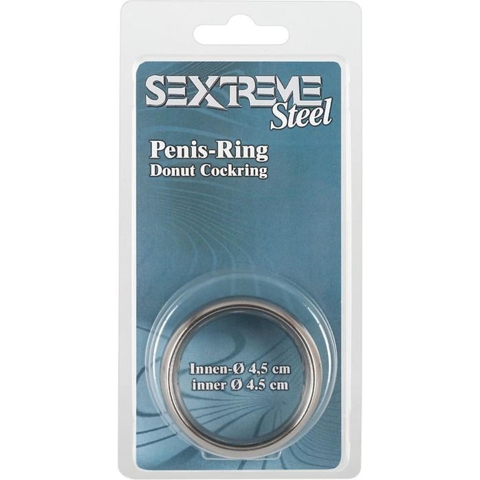 Эрекционное кольцо Steel Cock Ring. Фотография 3.