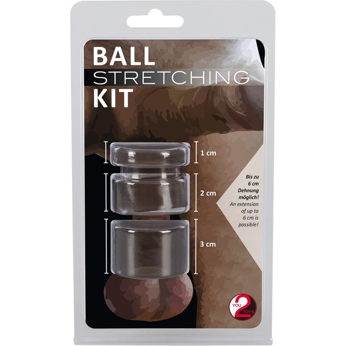 Набор для фиксации и утяжки мошонки Ball Stretching Kit - You2Toys. Фотография 8.