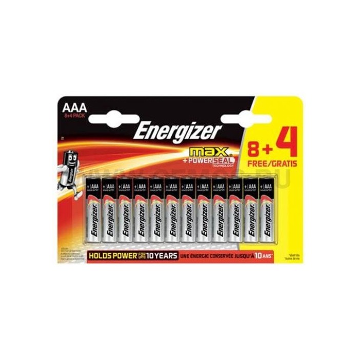 Батарейки Energizer Max E92/AAA 1.5V - 8 4 шт