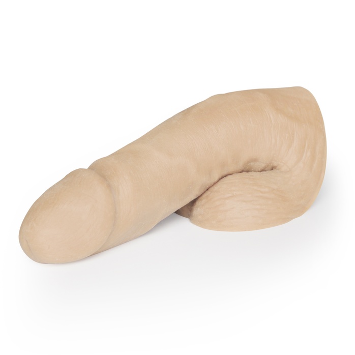 Мягкий имитатор пениса Fleshton Limpy среднего размера - 17 см