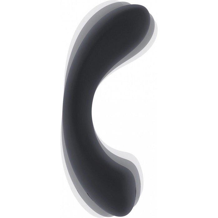 Чёрный гнущийся вибратор Olivia - 15,6 см - Jil. Фотография 2.