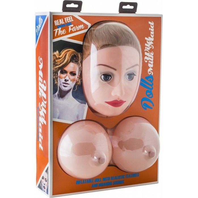 Секс-кукла с вибрацией Wild Milk Maid - S-line
