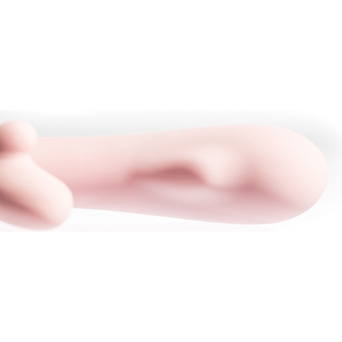 Розовый перезаряжаемый вибратор Terzo - 22 см. Фотография 3.