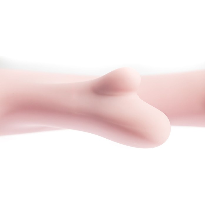 Розовый перезаряжаемый вибратор Terzo - 22 см. Фотография 4.