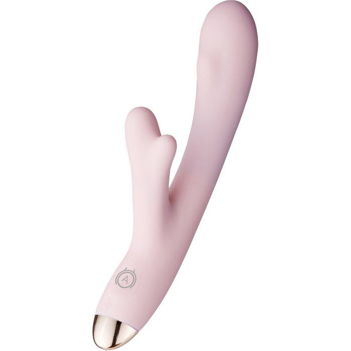 Розовый перезаряжаемый вибратор Terzo - 22 см