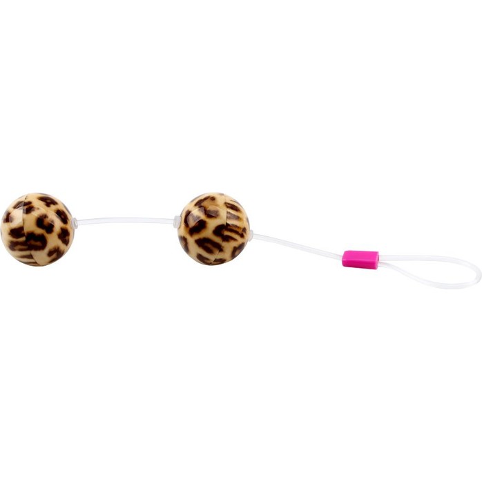 Леопардовые вагинальные шарики Leopard Ball - Hi-Basic. Фотография 3.