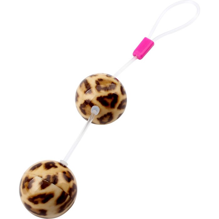 Леопардовые вагинальные шарики Leopard Ball - Hi-Basic