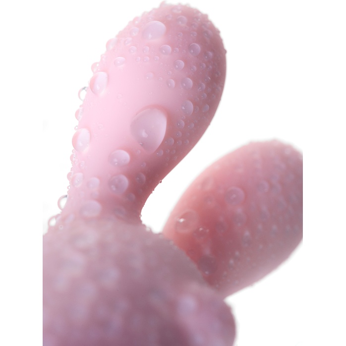 Нежно-розовая вибронасадка на палец DUTTY. Фотография 12.