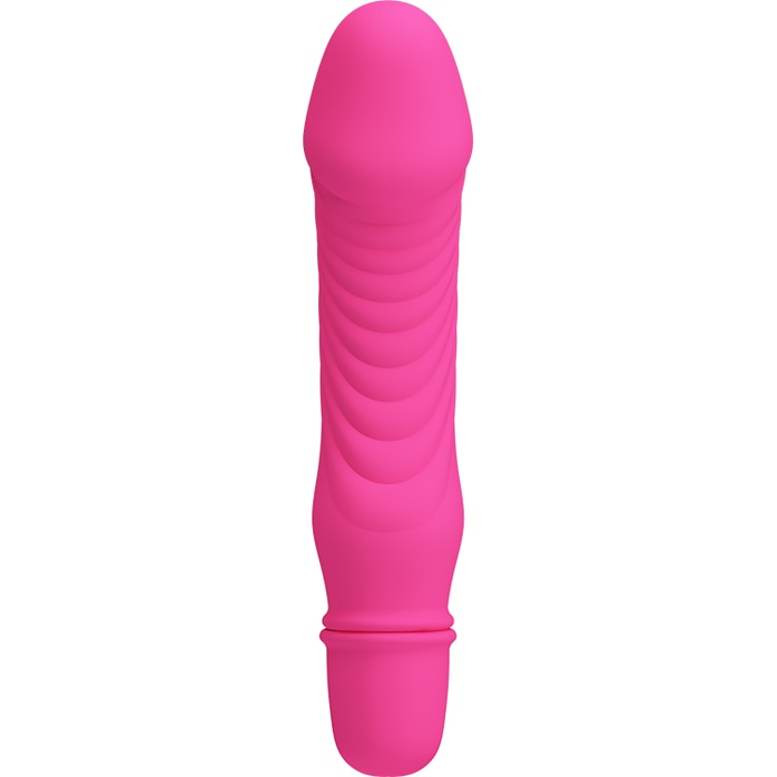 Розовый вибратор Stev - 13,5 см - Pretty Love
