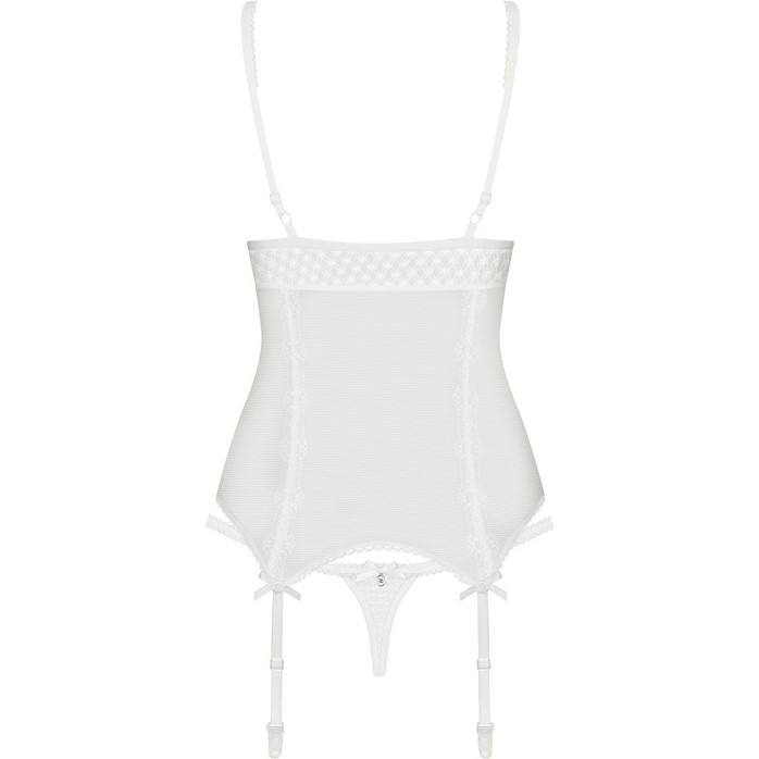 Полупрозрачный корсаж с подвеской на лифе - Sexy. Фотография 4.