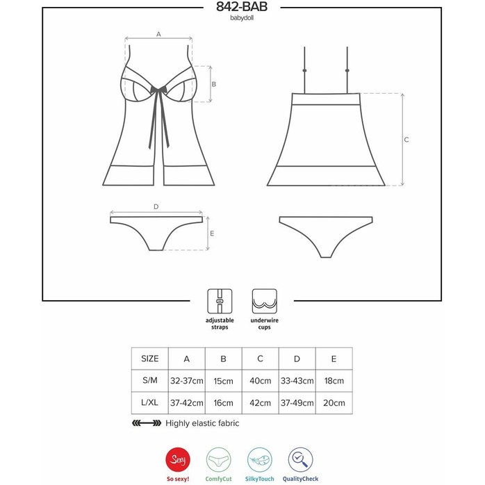 Чувственный бэби-долл с малиновым кружевом и бантом - Sexy. Фотография 7.