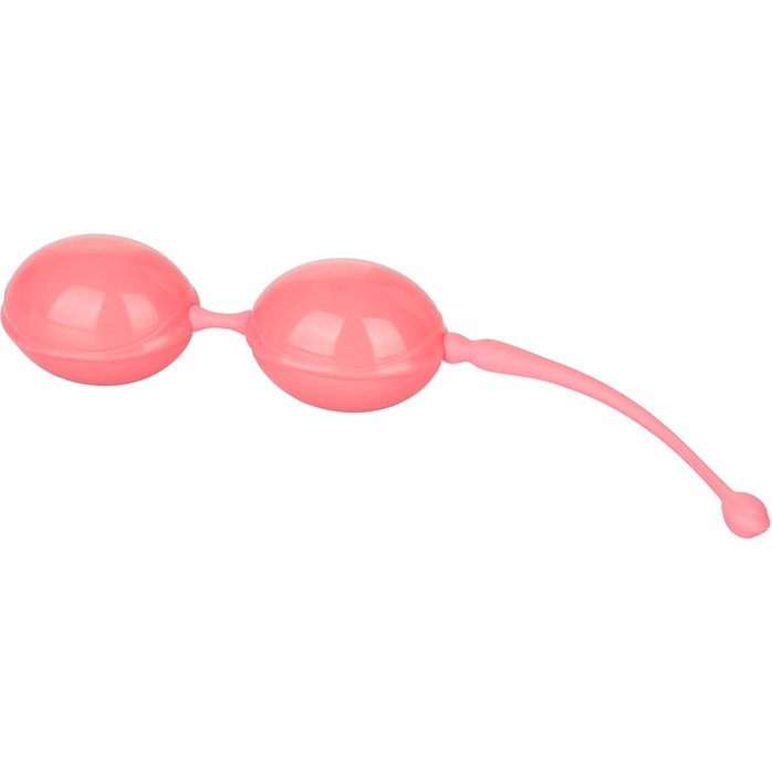Розовые вагинальные шарики Weighted Kegel Balls - Orgasm Balls. Фотография 2.
