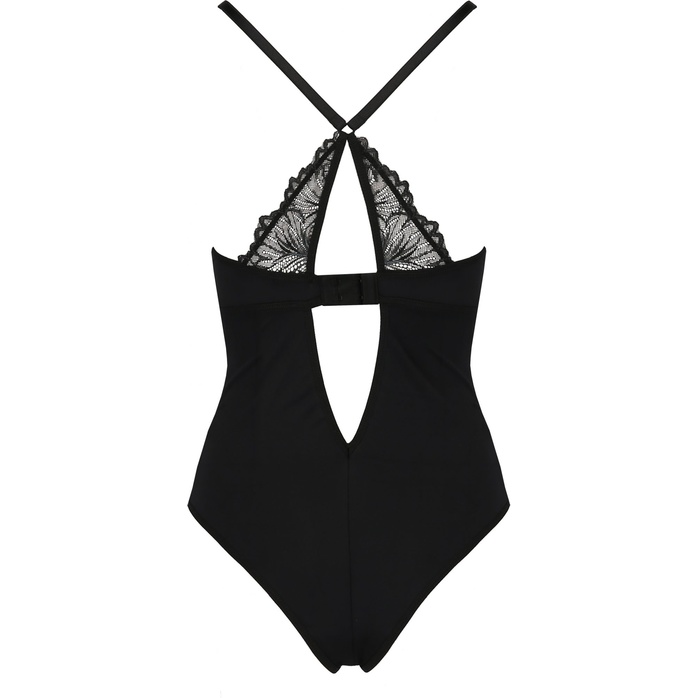 Роскошное боди Floris с двухцветным кружевным лифом. Фотография 5.