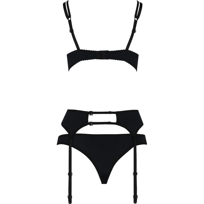 Роскошный комплект Floris с двухцветным кружевом. Фотография 5.