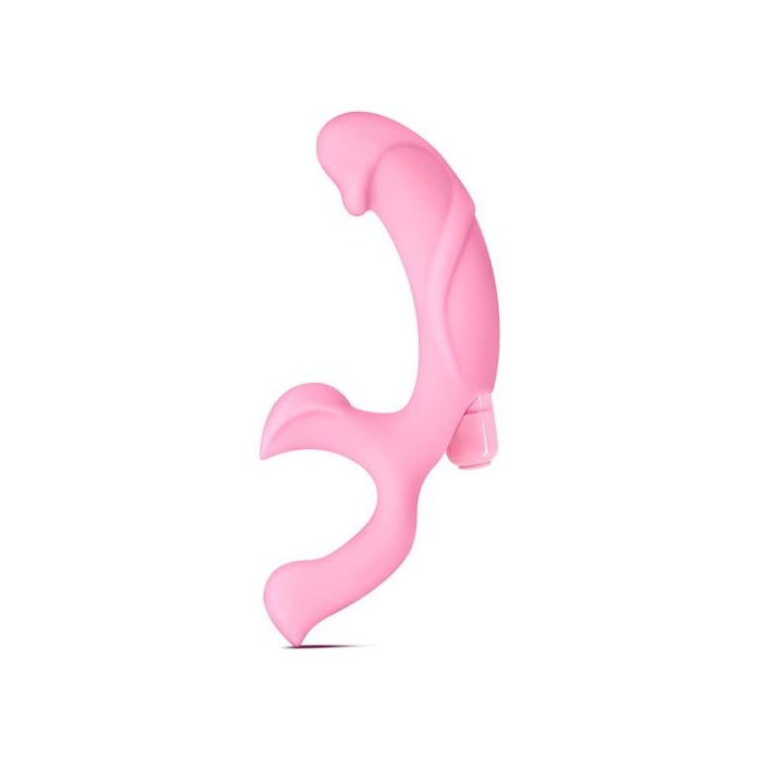 Розовый стимулятор G-точки Luxe Adonis - 16,7 см - Luxe