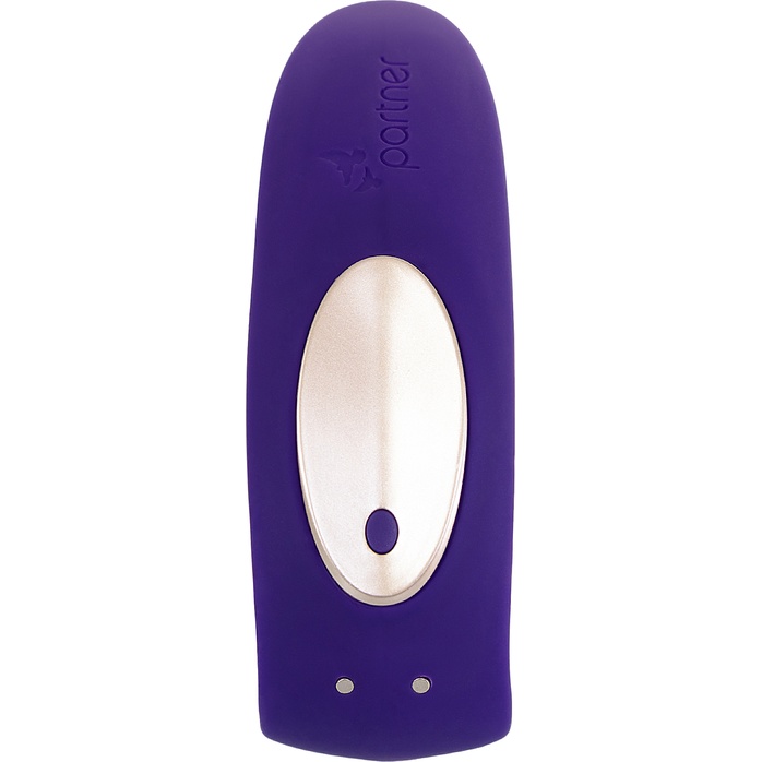 Фиолетовый вибратор для пар Satisfyer Double Plus Remote с пультом ДУ. Фотография 13.