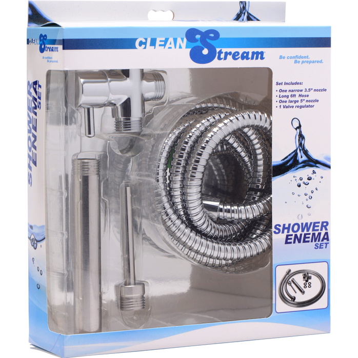 Набор для анального душа Shower Enema System - CleanStream. Фотография 3.