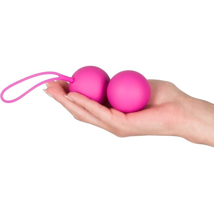 Розовые вагинальные шарики XXL Balls - You2Toys. Фотография 2.
