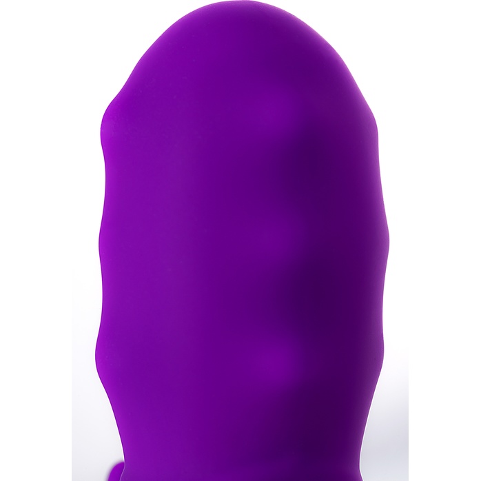 Фиолетовый вибратор JOS TATY с пульсирующими шариками - 21,5 см. Фотография 11.