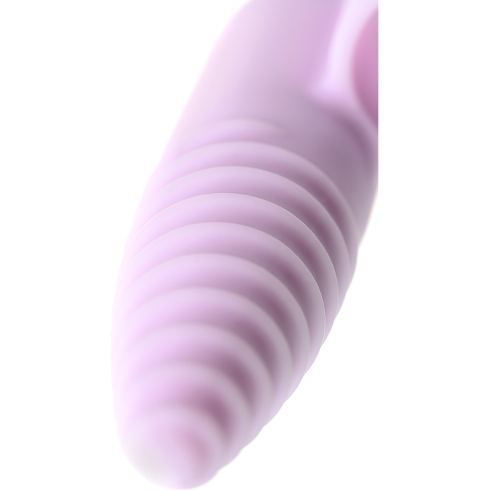 Нежно-розовая вибронасадка на палец для анальной стимуляции JOS NOVA - 9 см. Фотография 8.