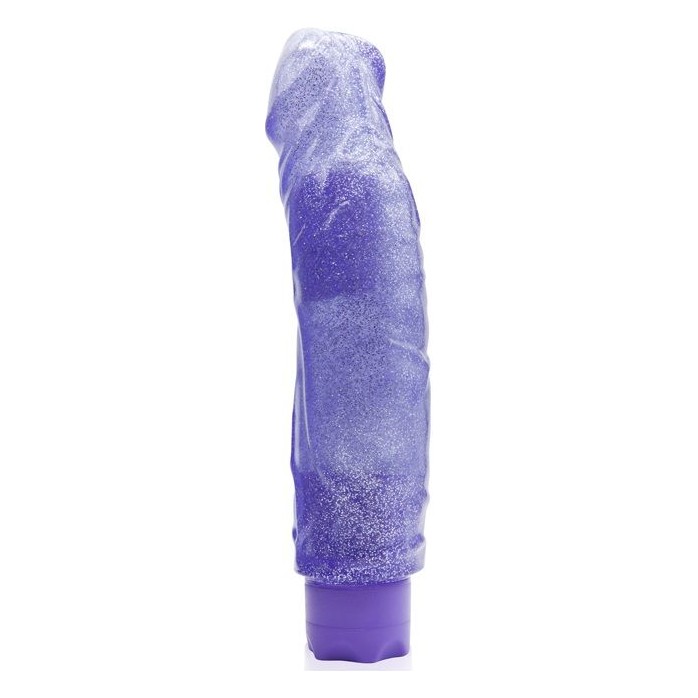 Фиолетовый водонепроницаемый вибратор JELLY JOY SWEET MOVE MULTI-SPEED VIBE - 20 см - Jelly Joy