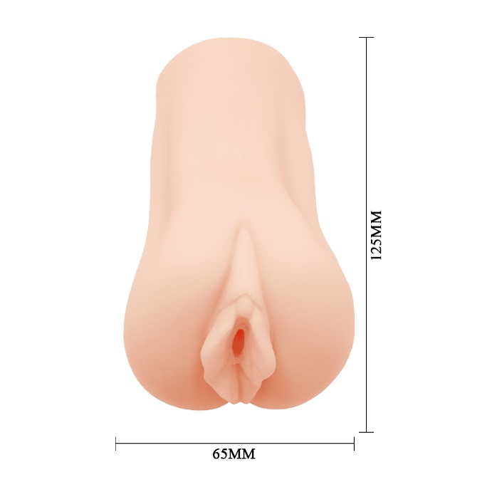 Компактный мастурбатор-вагина с эффектом смазки - Crazy Bull. Фотография 5.