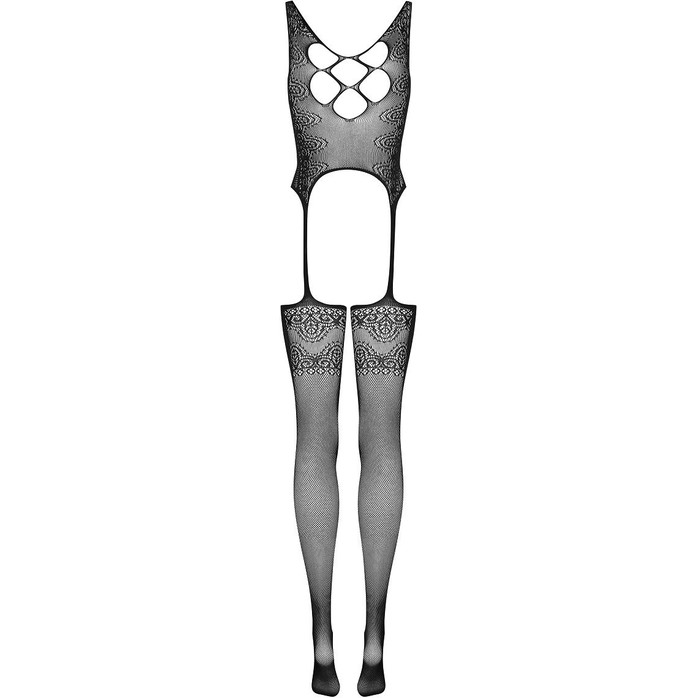 Оригинальный кэтсьюит с имитацией шнуровки на спинке - Spicy. Фотография 6.